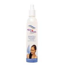 Nice & Lovely Braid Spray Extra Sheen 250ml 300ml